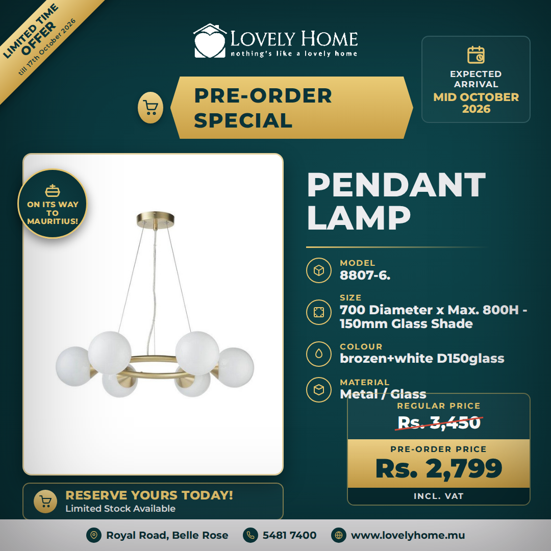 LG8807-6 Pendant Lamp
