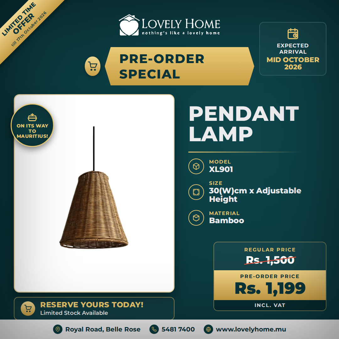 XL901 - Japanese Style Pendant Lamp