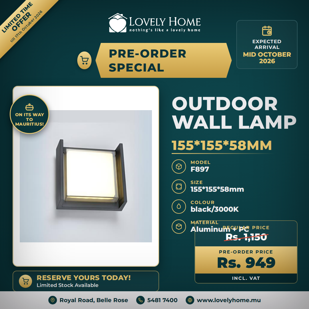 F897 7W LED Outdoor Wall Lamp