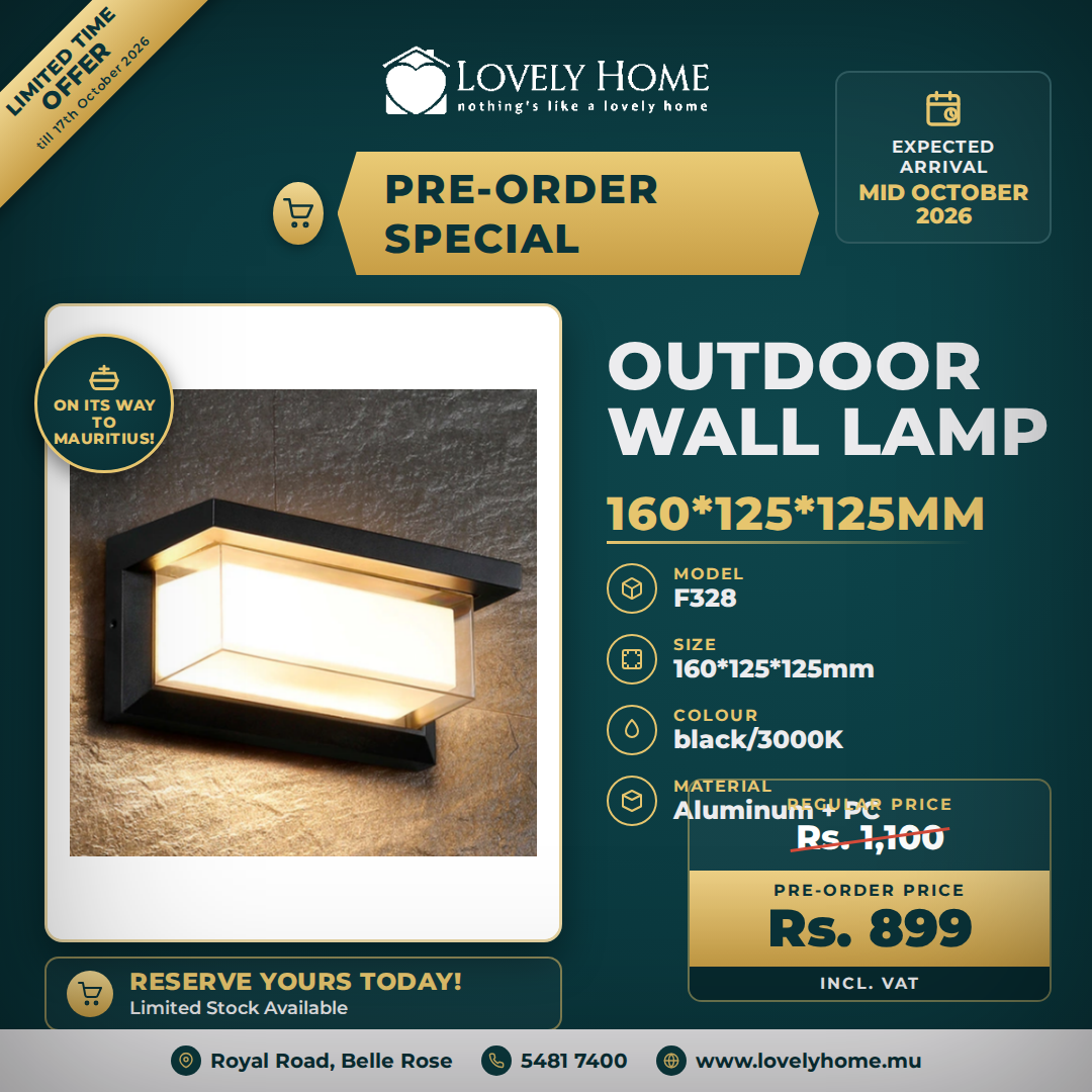 F328 12W LED Outdoor Wall Lamp