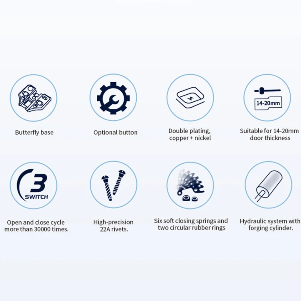 811A-3D-F-(3/4) Hinge