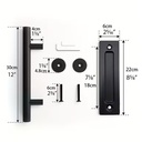 BDH30 Black Cabinet Handle