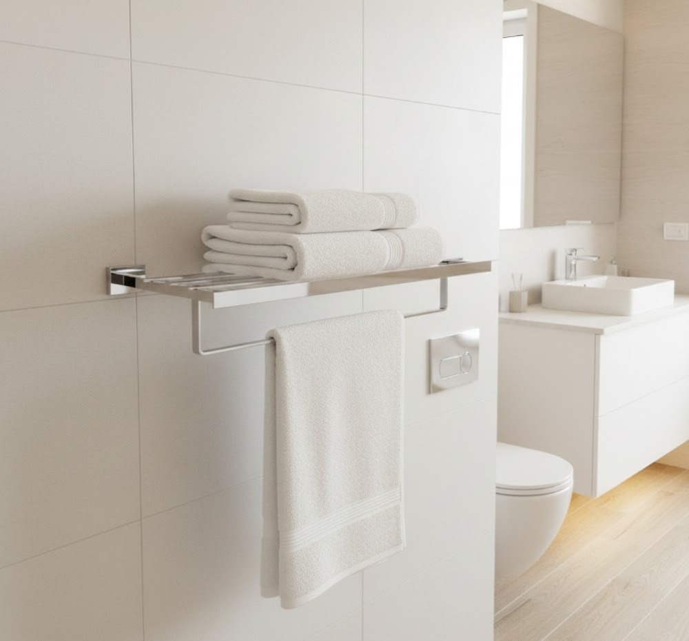 393P01_(Mirror) Triple Towel Bar
