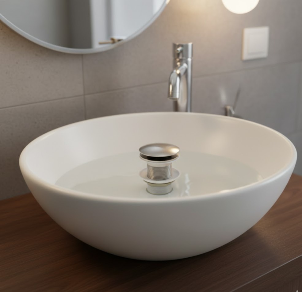 PW20 - Pop Up Waste without Overflow