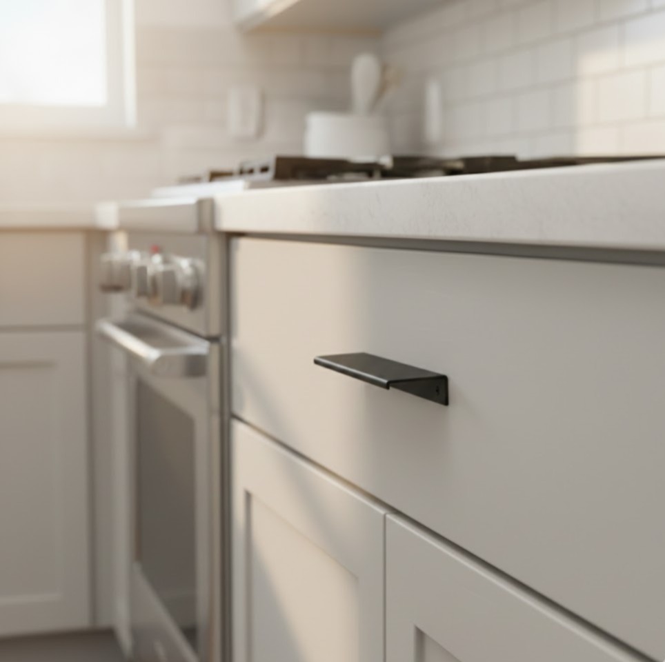 6805-128_(Black) Cabinet Handle