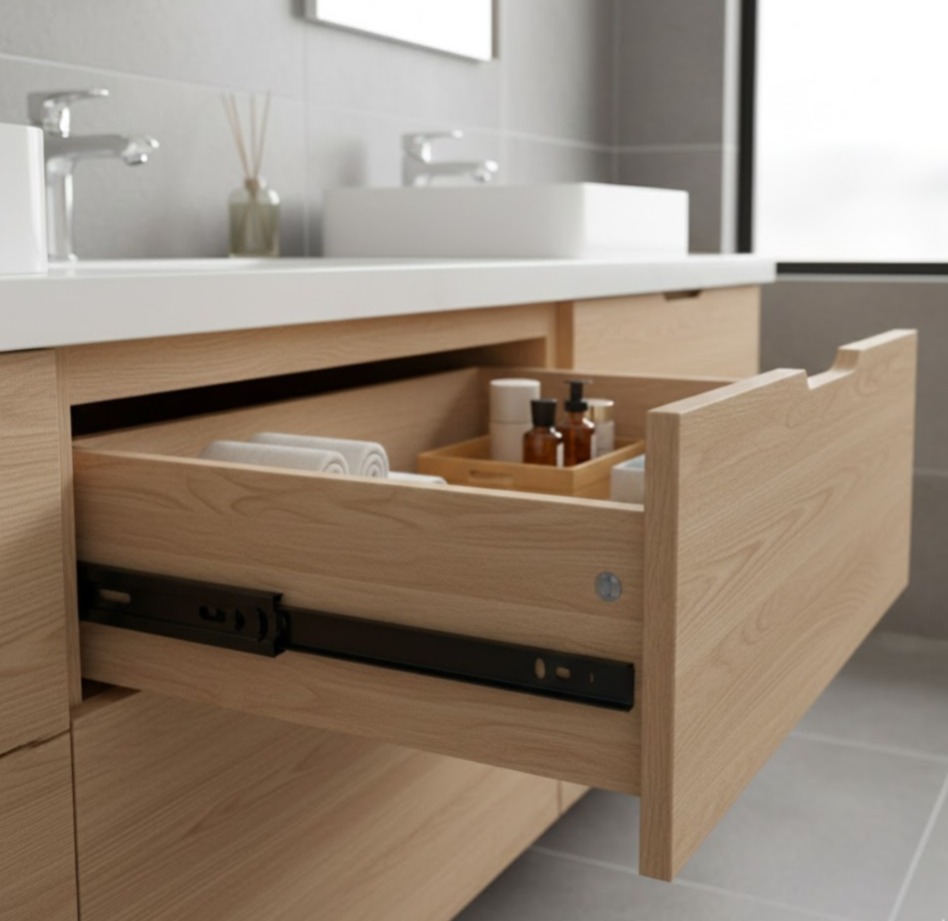 NCL-4510-300 - 12'' (1.1) Ball Bearing Slide_(Black)