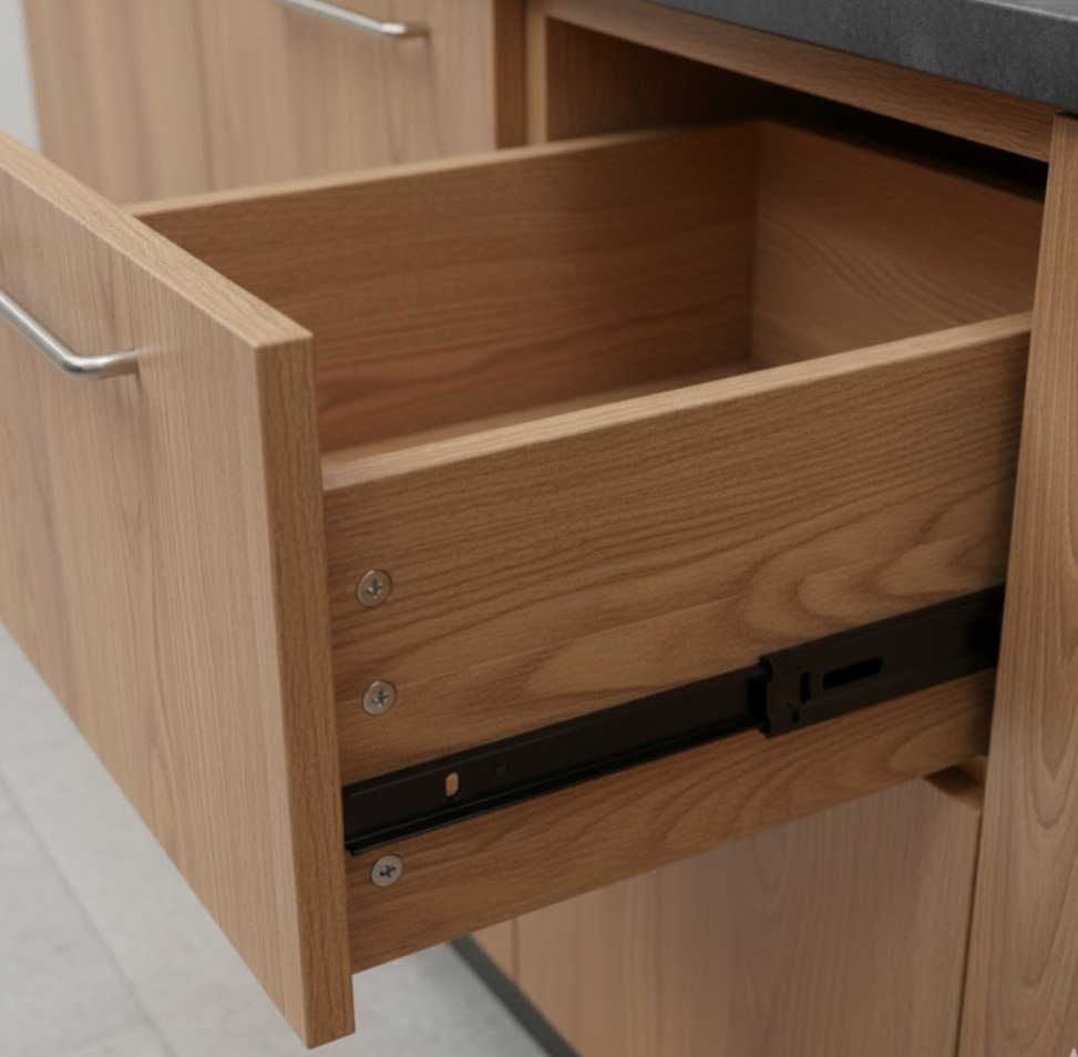 NCL-4510-350 - 14'' (1.1) Ball Bearing Slide_(Black)