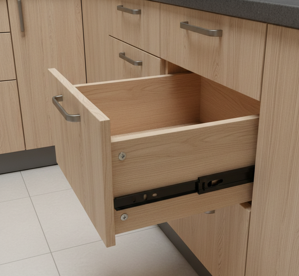 NCL-4510-400 - 16'' (1.1) Ball Bearing Slide_(Black)