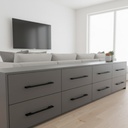 9038-96 - Black Cabinet Handle_(Black)