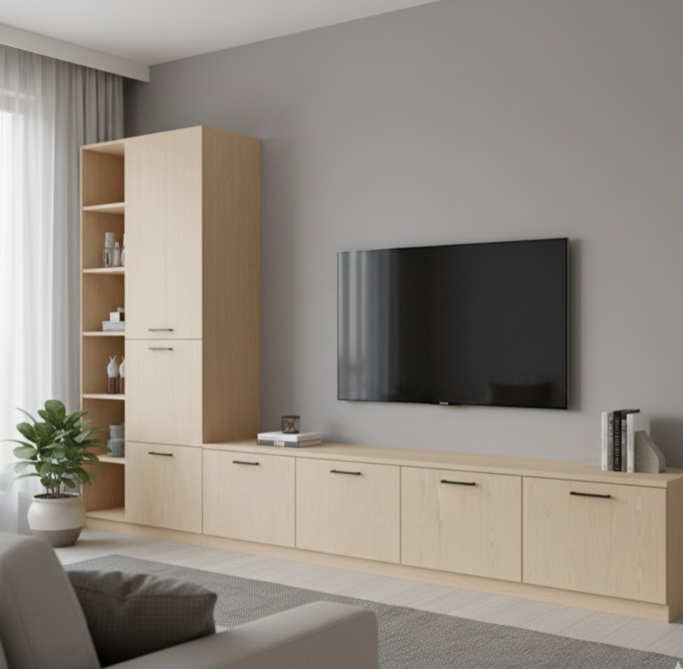 S01.37S - 96mm Cabinet Handle Black