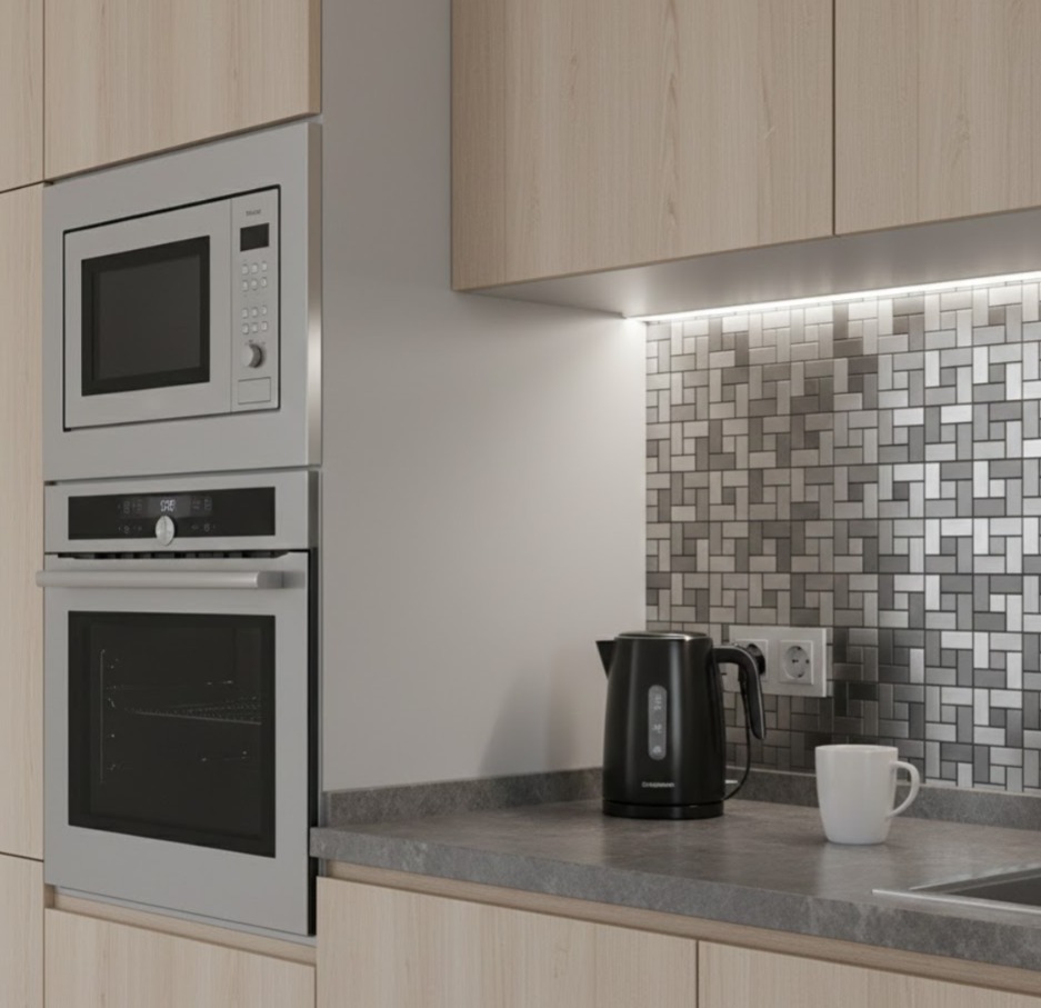 H-26 Self Sticking Alu Mosaic