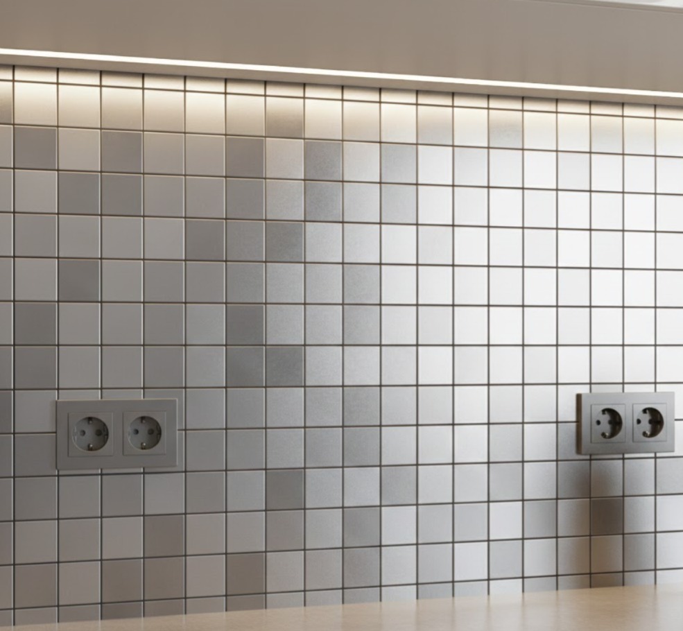 G-118 Self Sticking Alu Mosaic