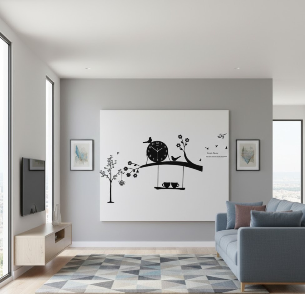 YX9060- Wall Clock 60cm 