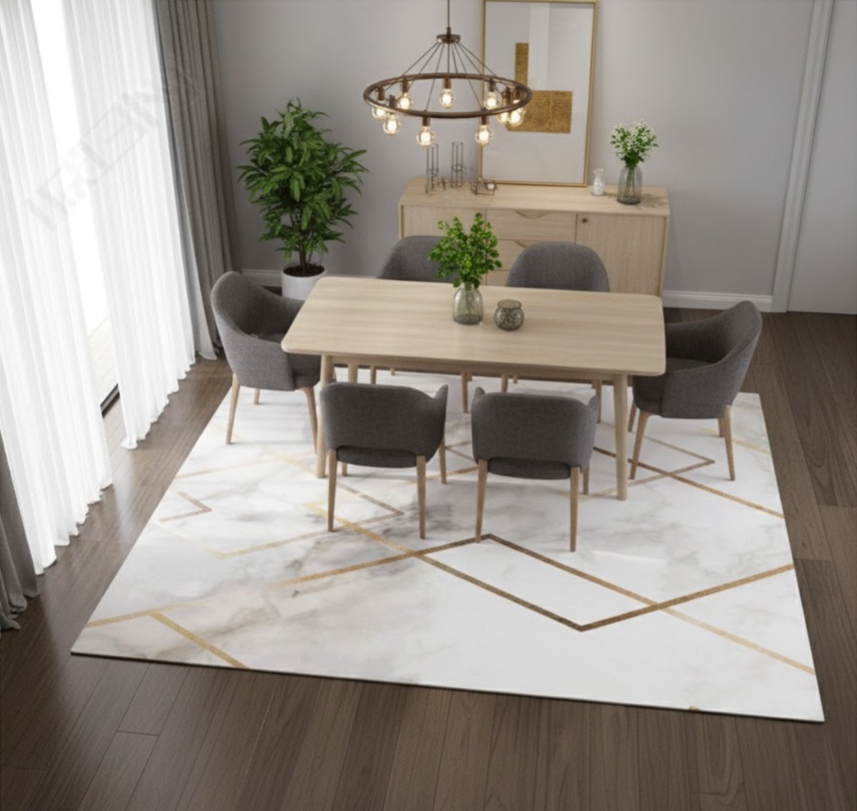 C29-1 Carpet 1m40x2m_(Beige, Gold)