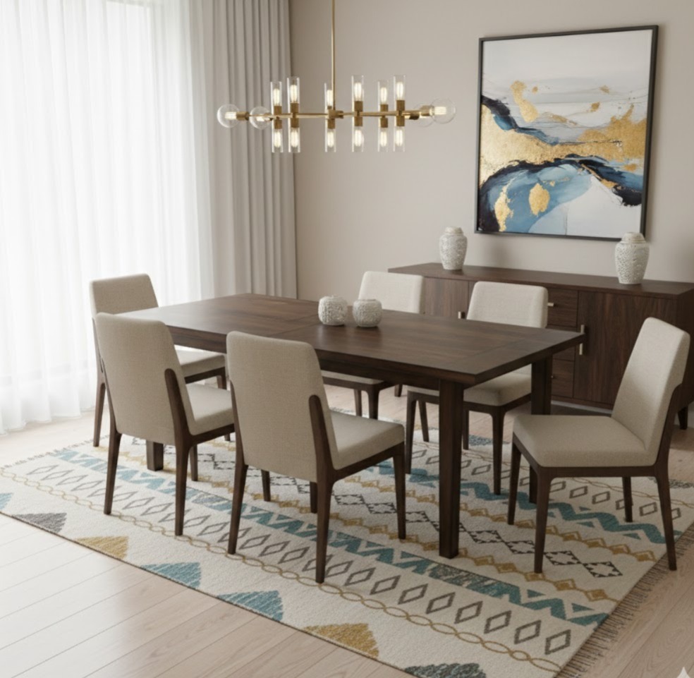 C41-3 - (2.0x3.0) Geometric Rug Carpet 2mx3m