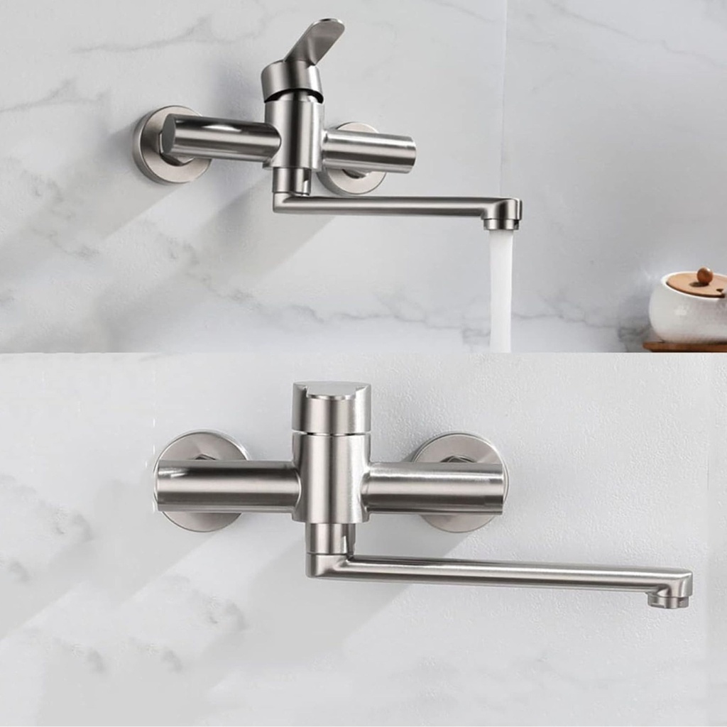 8041 - Wall Mounted Kitchen Tap