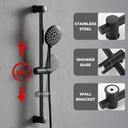 8047 - Matte Black Mixer Shower Tap