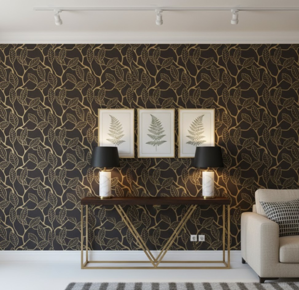 22803(GF1126) - Floral Wallpaper