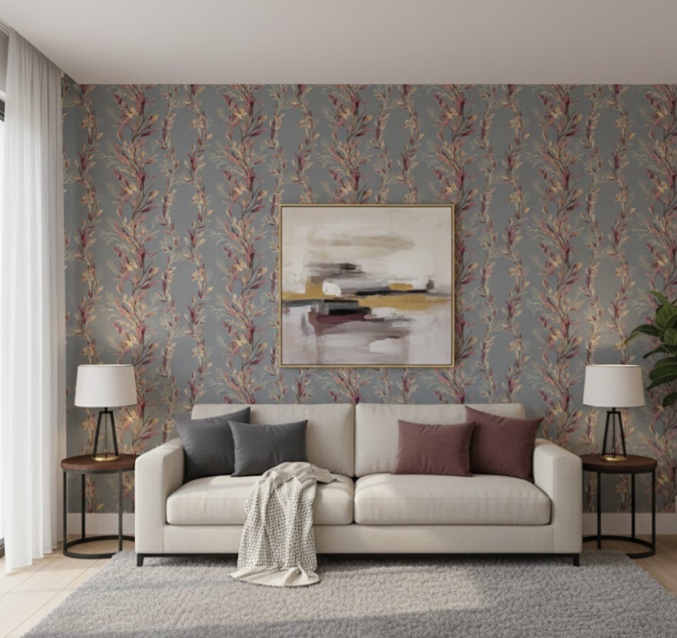 BL1014 - Floral Wallpaper