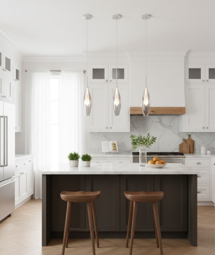 5446-6CH-Smoky Pendant Lamp