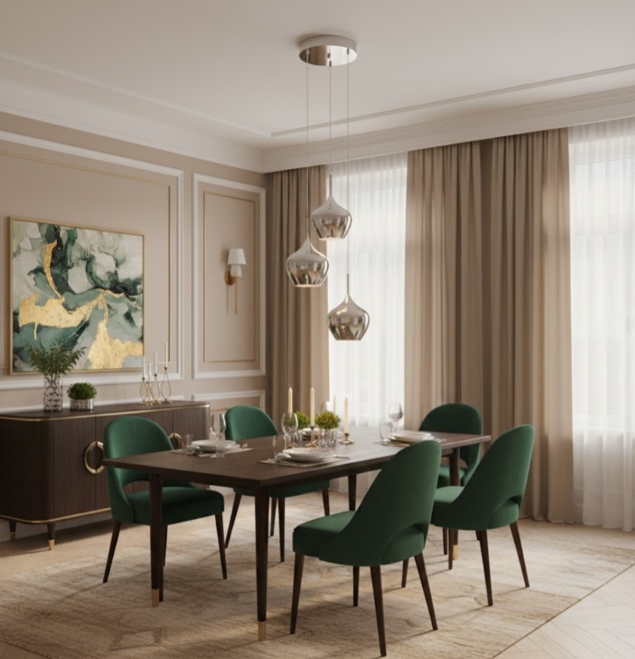 5448/3BL Pendant Lamp_(Black)