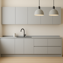 Cashmere Grey Super Matte -18mm Plywood Melamine Sheet 