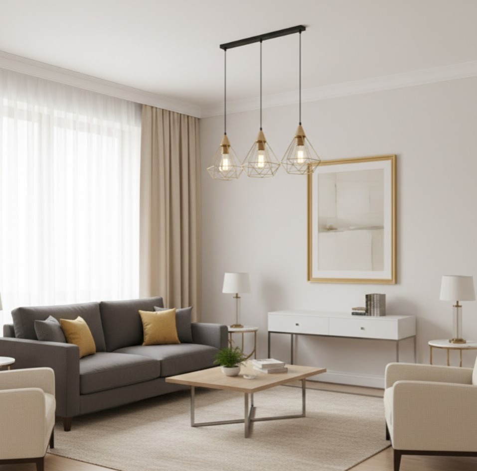 58077/3 - Pendant Lamp 