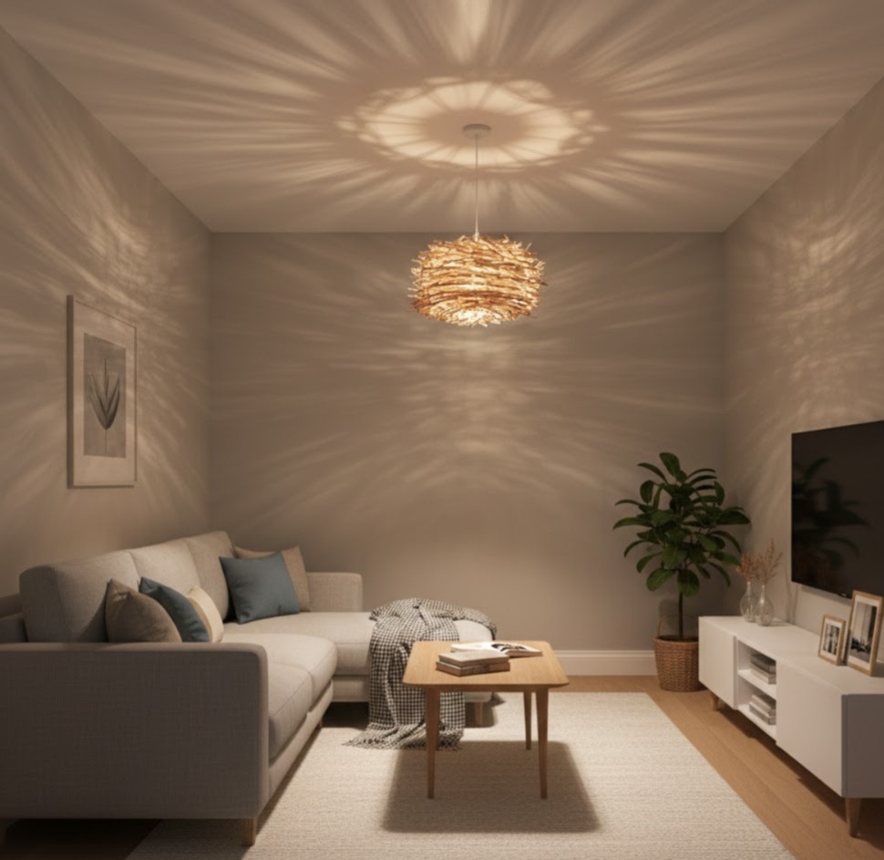 B2023- Bird Nest Pendant Lamp