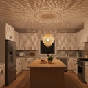 B2025 - Woven Rattan Pendant Lamp