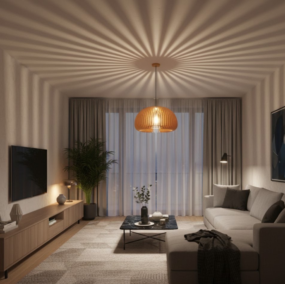 B2029 - Halo Pendant Lamp