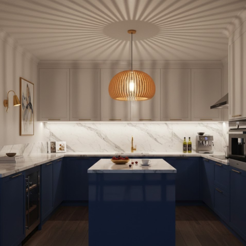 B2029 - Halo Pendant Lamp