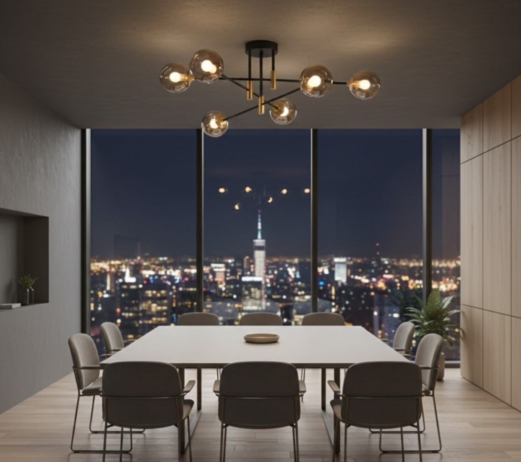 LG3504-6 Gold Pendant lamp