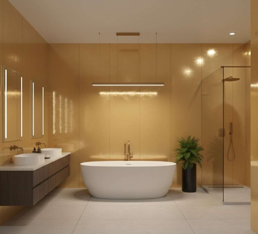 J-01 ACP (3mm-0.18)_(Gold Mirror)