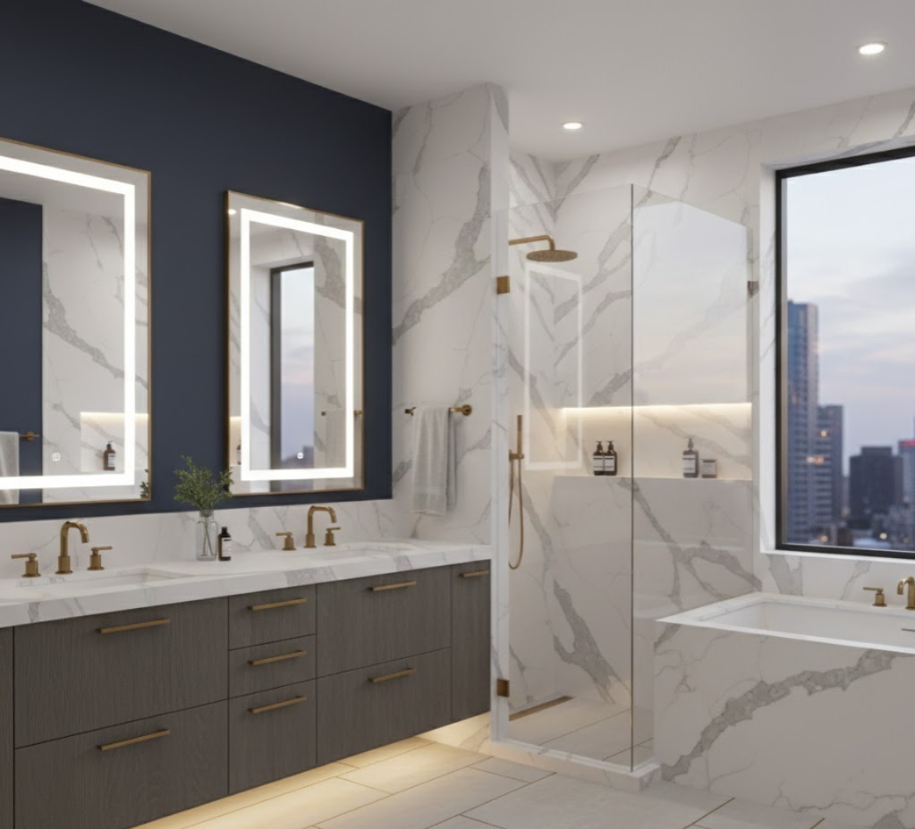 CA21 Calacatta 3200x1600x20mm Quartz