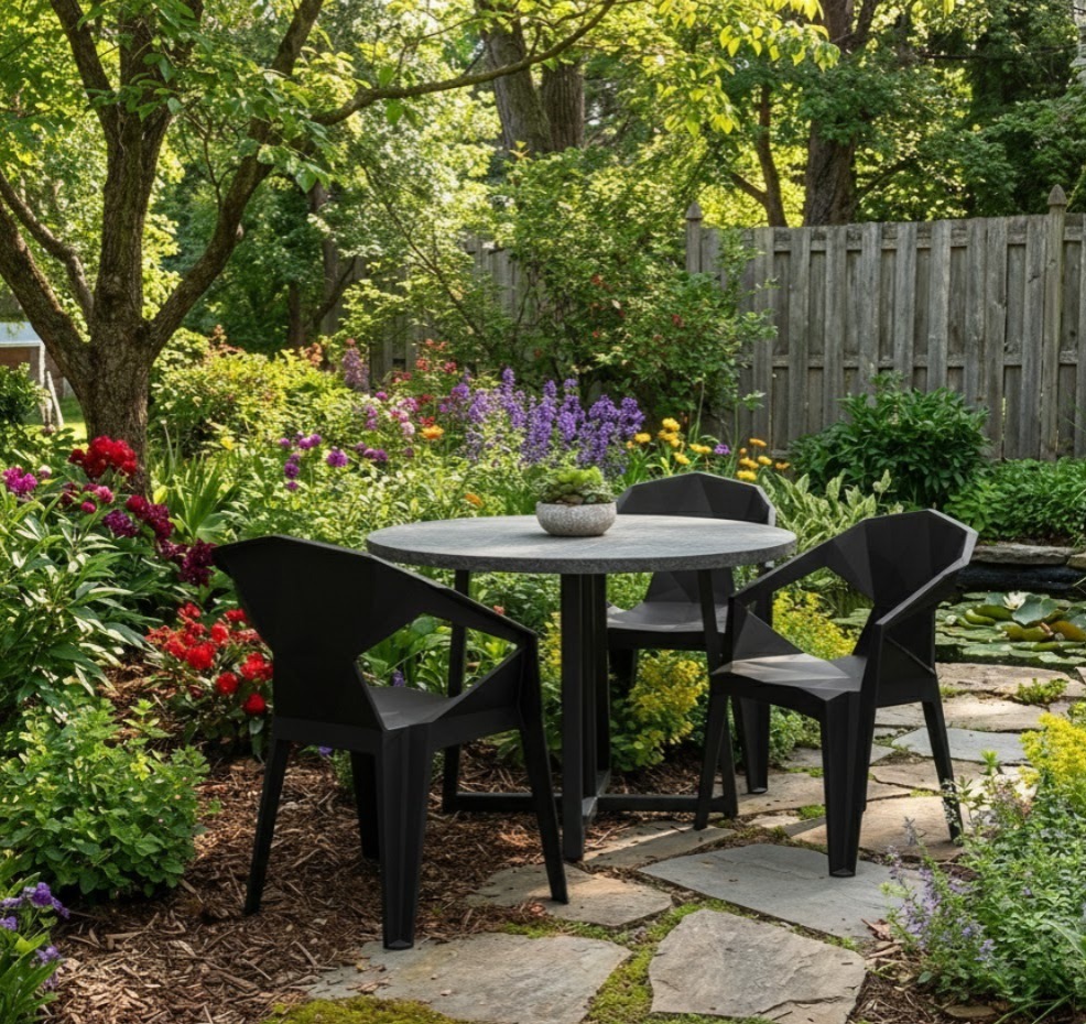 A336_(Black) Polypropylene Chair