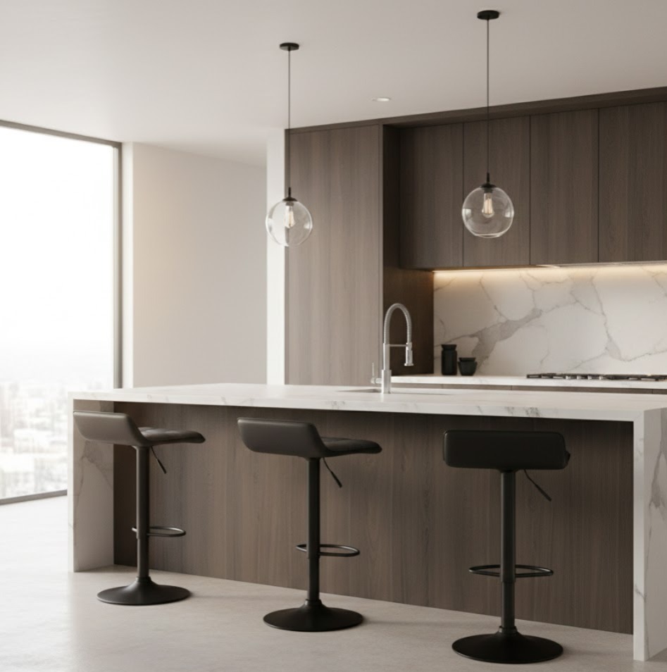 HC-B3002_(Black) Bar Chair