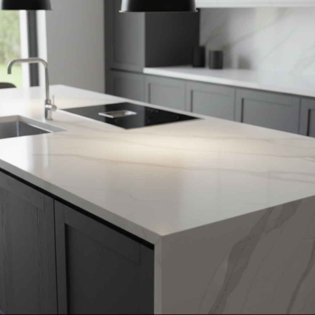 SD5111- (Calacatta Soft) Quartz 3200*1600*20mm   