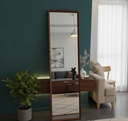 GS416 40*150mm Dark Brown Wall/Standing Mirror