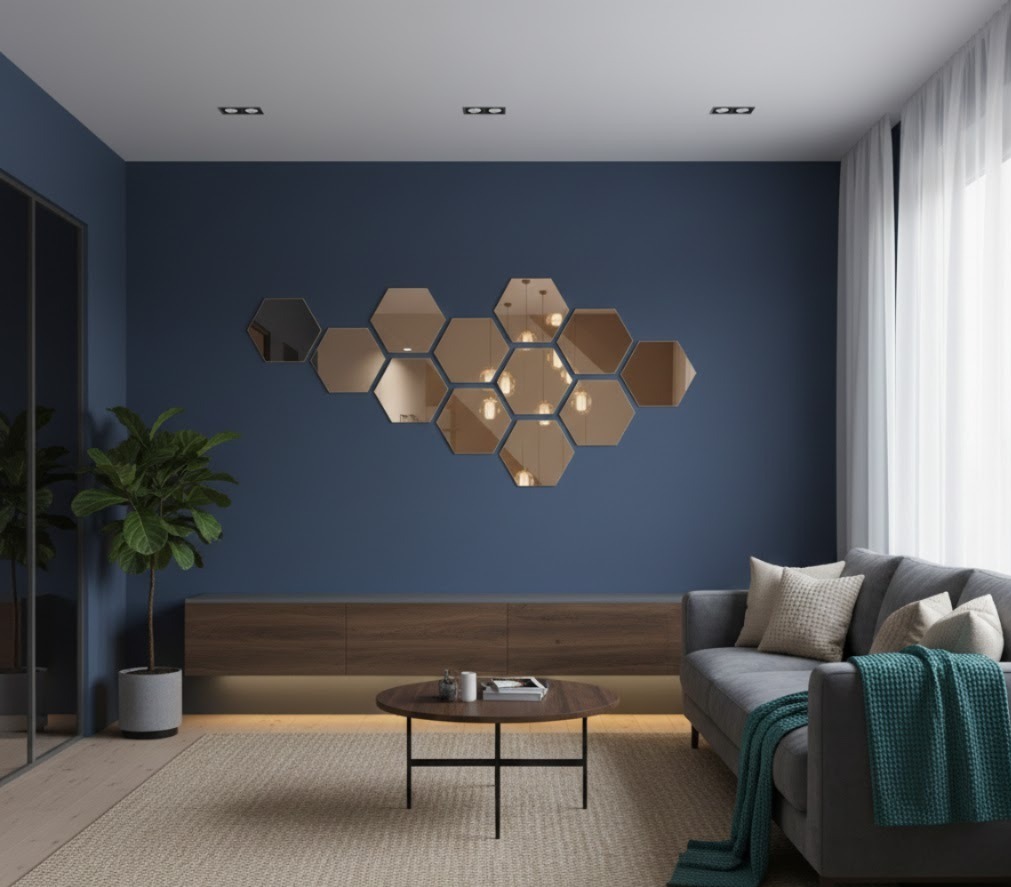 LKA-101 Bronze Mirror Sticker