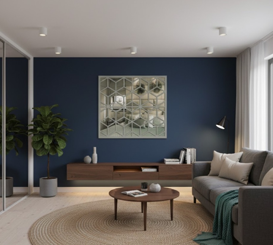 LA066(S) - Silver Mirror Sticker_(Silver)