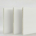 9mm Pure White Plywood Melamine Sheet - Peach Skin