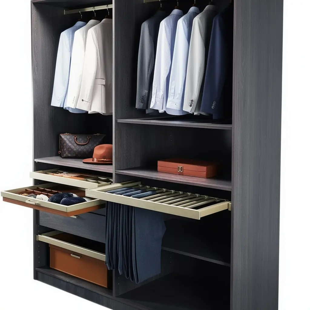 703602 LovelyHome Trouser Rack WD View j.webp