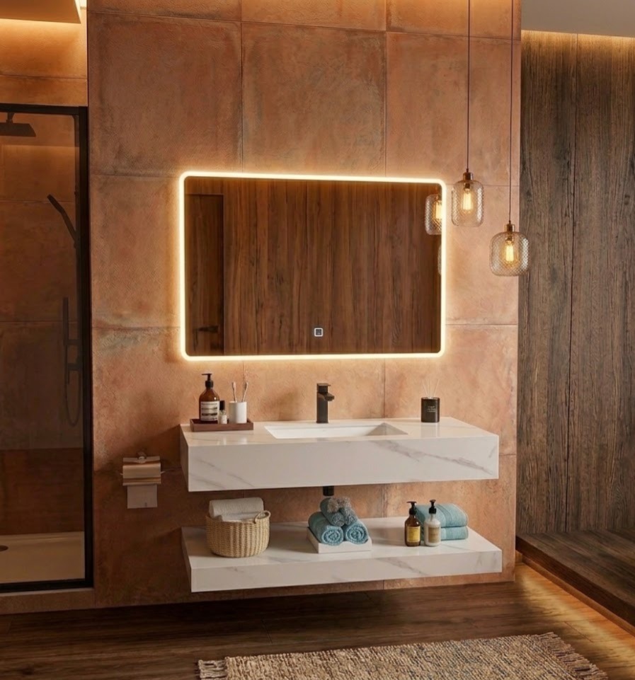 BG105 Sintered Stone Vanity Set