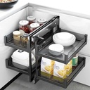 BLQK-900 Glass-Boxside Show Hand Corner Rack