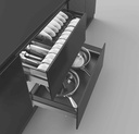 BLWL-800 Glass-Boxside Drawer Basket