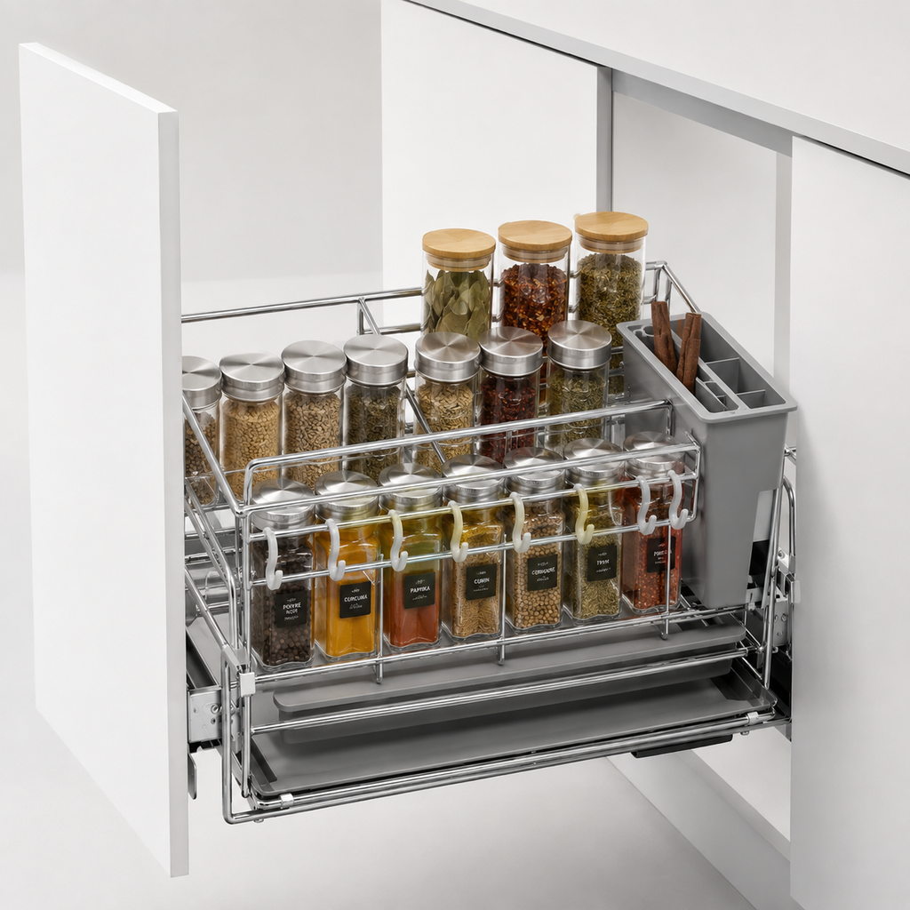 6245 Pull Out Seasoning Basket - 450mm   