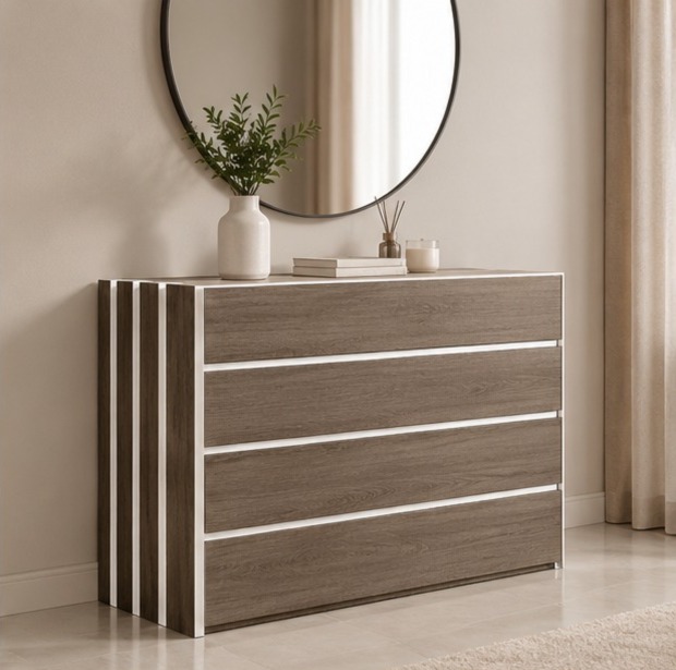 American Walnut - 18mm PVC Board (Wooden)