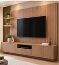 Urban Walnut - 18mm PVC Board (Wooden)