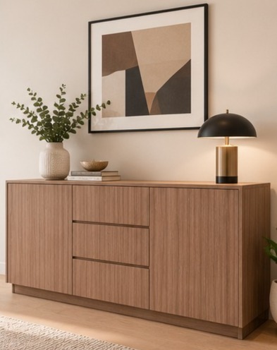 Urban Walnut - 18mm PVC Board (Wooden)