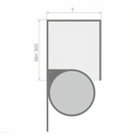 307016 - Under Sink S.S Wastebin